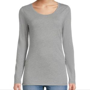 Grey Long-Sleeved Tee